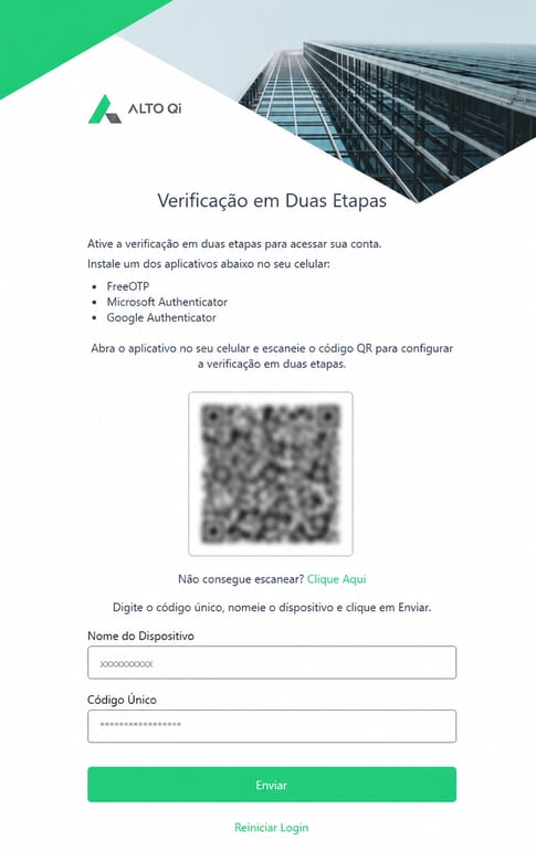 Configuração MFA