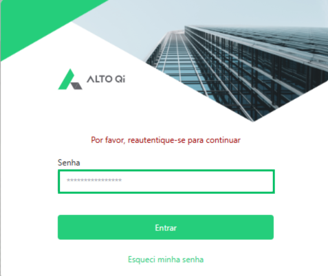 Reautenticação